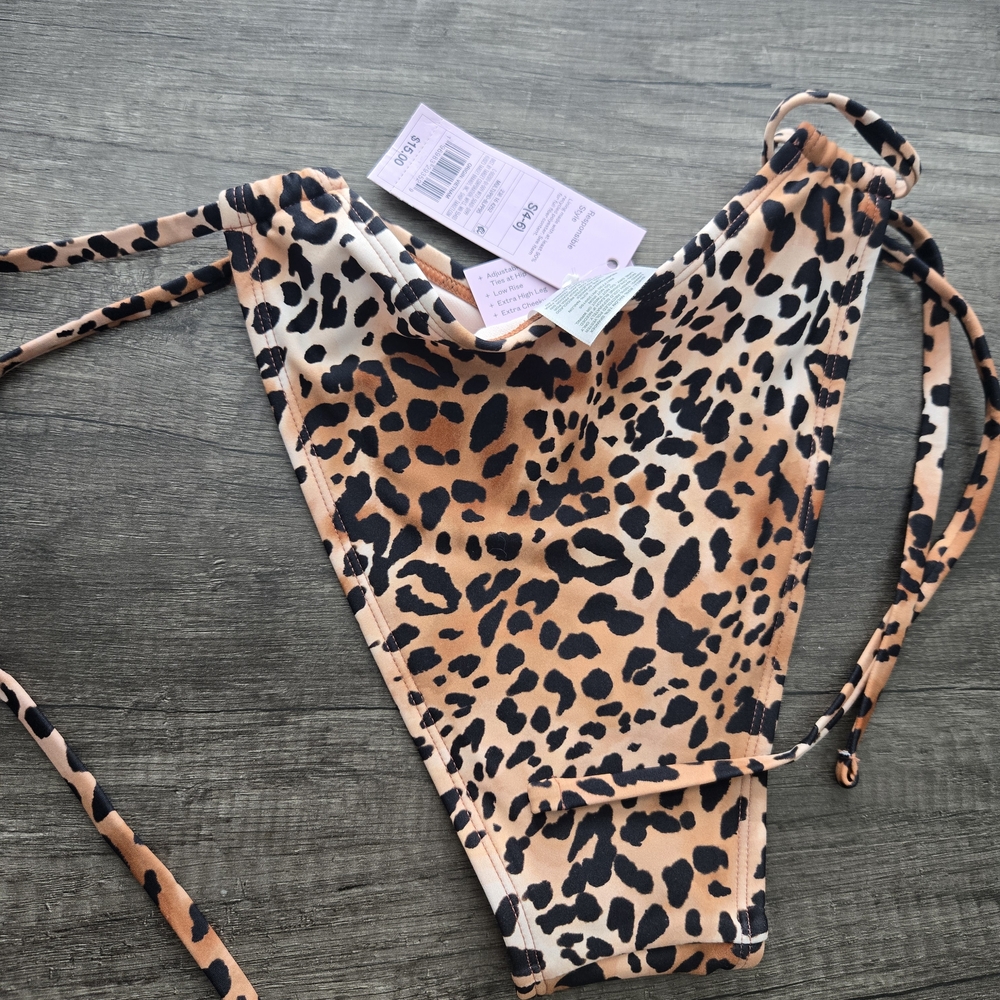 Wild Fable Animal Print Bikini Bottom